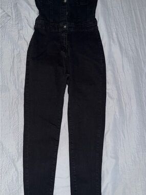 Strapless jumpsuit
